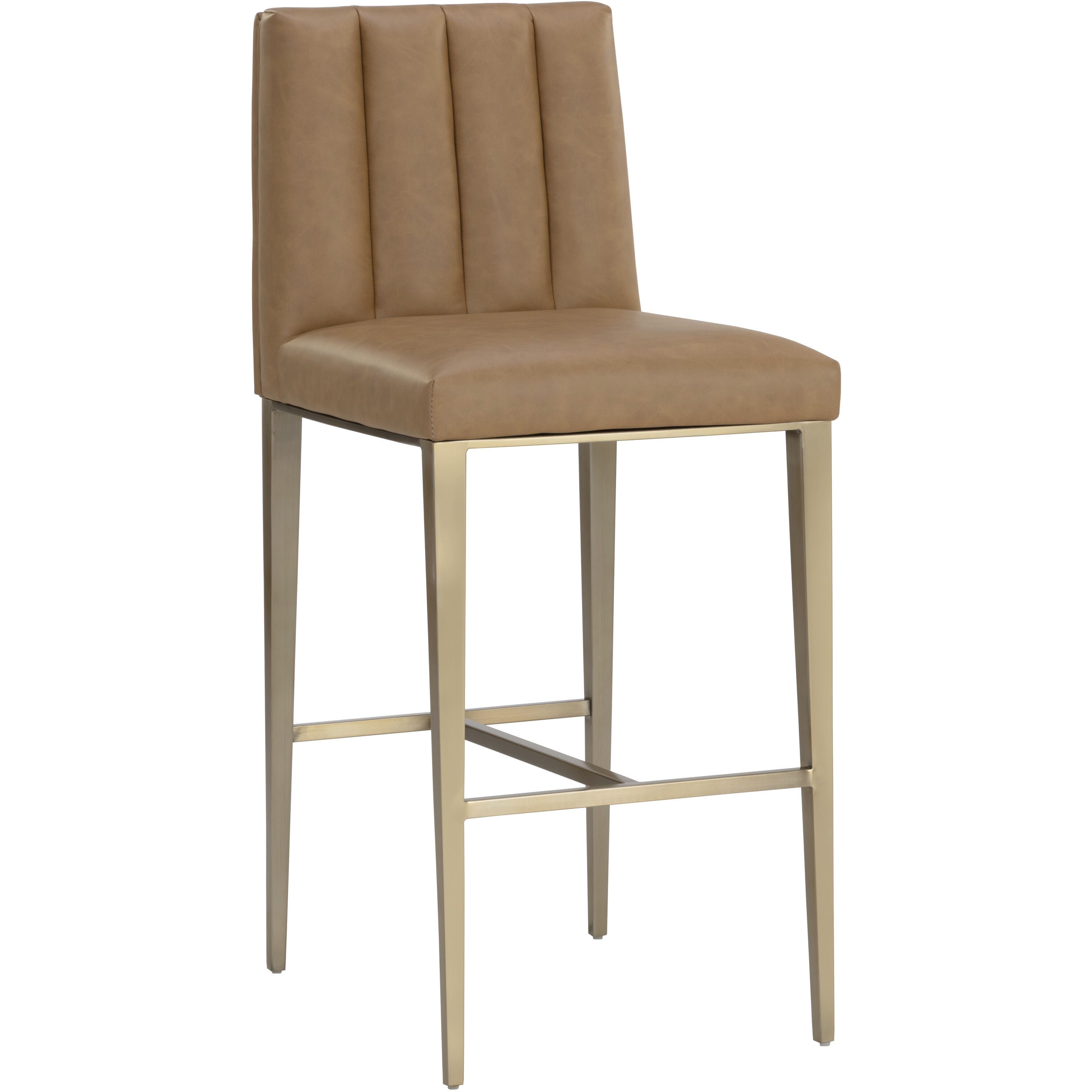 Wilbur 43.5 inch Milliken Cognac Barstool